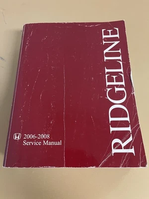 Honda Ridgeline 2006-2008 manual de servicio de fábrica Foto 1 de 4