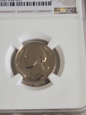 NGC PR67 1957 Jefferson Nickel 5c GEM BU 6587934-031 - Image 1 of 4
