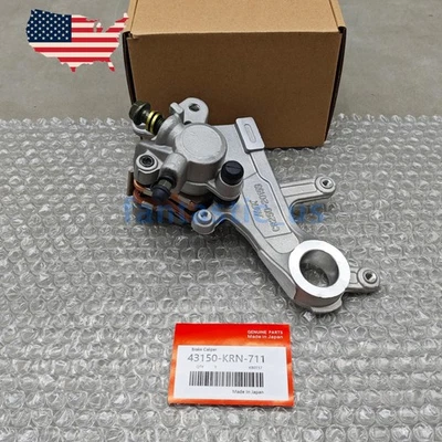 1PCS Rear Brake Caliper &Pads For Honda CR125R CR250R CRF250R CRF450R CRF250X - Image 1 of 4