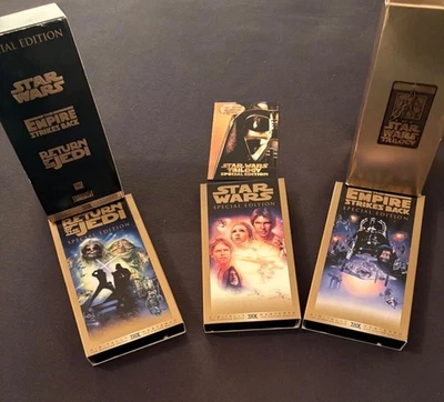 Star Wars Original Trilogy VHS Special Edition BOX SET, VHS 1997 - Bild 1 von 4