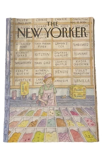 The New Yorker Magazine 12. August 2024 "Geschmack der Woche" von Roz Chast Neu - Bild 1 von 2