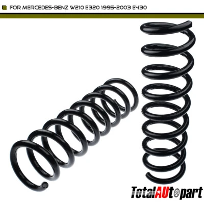 2x Front Sides Coil Springs for Mercedes-Benz W210 E320 E430 95-03 A2103211304 - Image 1 of 4