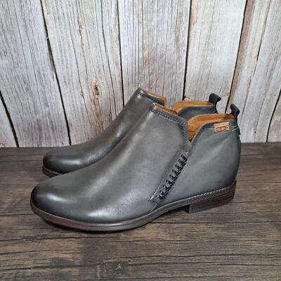 Pikolinos Ordino Lead Gray Ankle Boots Women's Sz 10.5-11 EU41 (NWOB) - Image 1 of 4