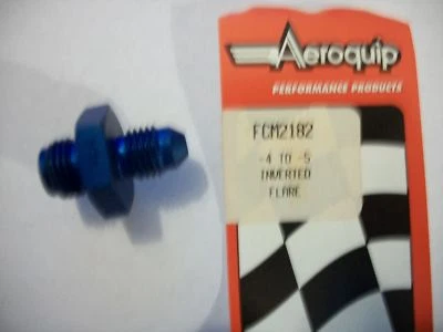 PRODUCTOS AEROQUIP PERFORMANCE, FCM 2182, AN -4 MACHO A UN -5 MACHO LLAMARADA INVERTIDA Foto 1 de 2