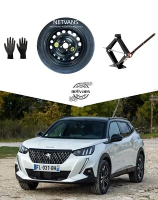 Ersatzrad Notrad Reserverad 17" für PEUGEOT 2008 II mit Wagenheber 135/90R17 - Bild 1 von 4