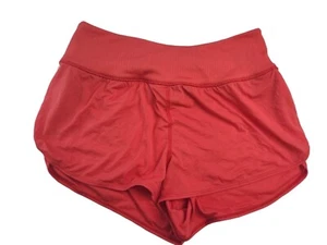 Women's Ascot + Hart Lightweight Pull-On Shorts - Red M - Picture 1 of 3