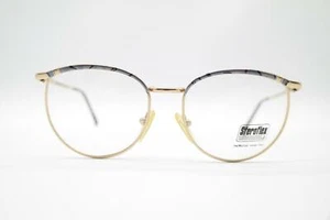 Gafas vintage Sferoflex S345 oro multicolor ovaladas montura gafas NOS - Imagen 1 de 6