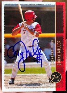 MLB MAJOR LEAGUE BASEBALL AUTO AUTOGRAPH AUTOGRAPHED SIGNED U PICK PLAYER CARD .