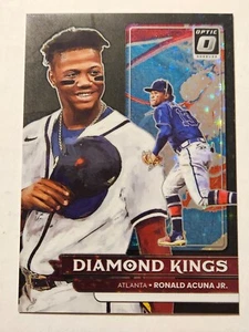 Ronald Acuna Jr - 2022 Donruss Optic DK Black Stars SN 113/149 Insert Card - Picture 1 of 2