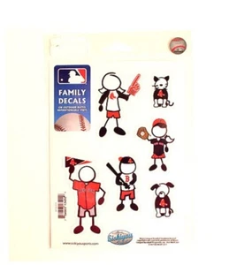Boston Red Sox Outdoor Rated Vinyl Family Decals MLB Baseball Free Shipping! - Picture 1 of 1
