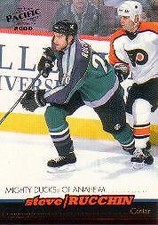 1999-00 (DUCKS) Pacific Red #13 Steve Rucchin