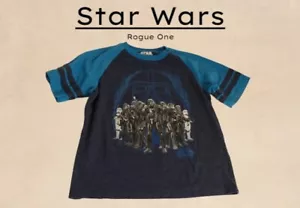 Star Wars Lucas Rogue One Shirt Kids 8 Tee Play Casual School Travel Holiday Fun - Picture 1 of 4
