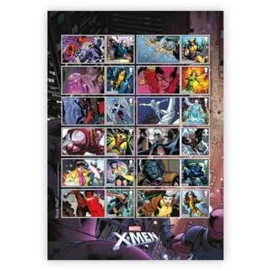 Hoja de coleccionista de estampillas GB 2023 MARVEL'S X-MEN LS149, S/A, como nueva, tamaño A4 - Imagen 1 de 1