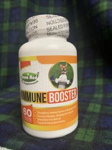 Green Med Pet Supplement IMMUNE BOOSTER 60 VegCaps exp:2/24  BoGo 2ea - Picture 1 of 3
