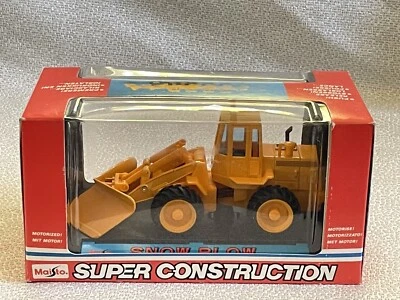 Maisto Super Construction Motorized Snow Plow NIB - Image 1 of 4