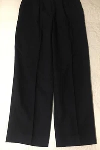 Pantalones de vestir para mujer Van Heusen, talla 10, poliéster, rayón, spandex, azul marino - Imagen 1 de 9