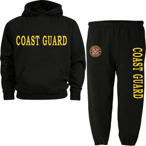US Coast Guard sweatpants sweatshirt hoodie sweats tracksuit jogging warm-ups - Picture 1 of 3