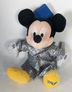 Vintage 2000 Mickey Mouse Abschluss Plüsch 9 Zoll Mouseketoys Disney Spielzeug Neu mit Etikett - Bild 1 von 9