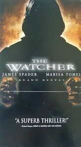 The Watcher (VHS, 2001) Keanu Reeves, Marisa Tomei, James Spader