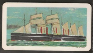 BROOKE BOND (TEA)-(CANADA) TRANSPORT THROUGH AGES 1967 (TOP LINE RED)-#24- RARE! - Picture 1 of 2