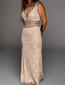 Two Piece Dress Size 6: Morales By Madeleine Gardener - Picture 1 of 3