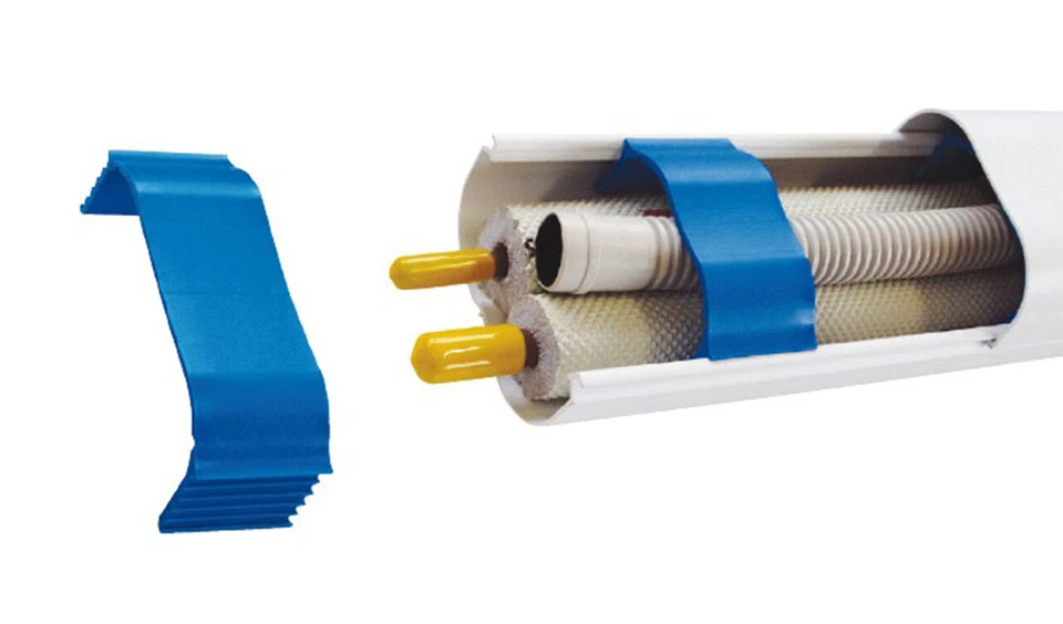 ATLANTIS KLIMAZUBEHÖR Klammer Rohrbefestigung BLOCK T 72 für Kanal Klimaanlage