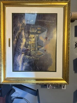 Thomas Kinkade "Blessings Of Christmas" Print w/COA, 27.5x23 13,613/15,000 - Image 1 of 4