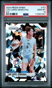 Panini Prizm WNBA 2024 Lou Lopez Senechal #121 Ice Prizm PSA 10 - Imagen 1 de 2