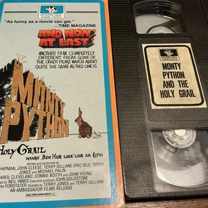 Monty Python And The Holy Grail VHS Tape 1985 InterGlobal  1300 - Picture 1 of 2