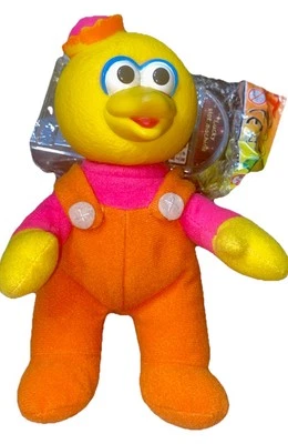 Mini bebé Tyco Jim Henson Preescolar Stuffy 1996 Sesame Street Big Bird de colección Foto 1 de 4