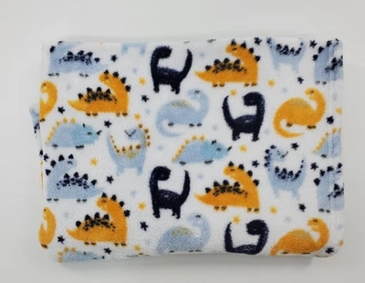 BopBop Baby Blanket Dinosaur Theme Blue Orange Security Bop B77 - Изображение 1 из 4