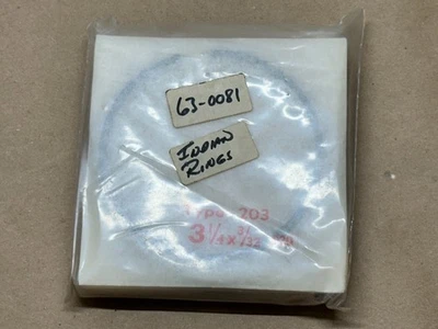 Anillos de pistón vintage para motocicletas NOS 63-0081 Indian Chief .020, 3 1/4" Foto 1 de 4