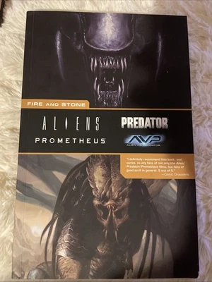 FIRE & STONE: ALIENS PREDATOR PROMETHEUS AVP NEW DARK HORSE 2018 TPB SC OOP HTF - Image 1 of 2