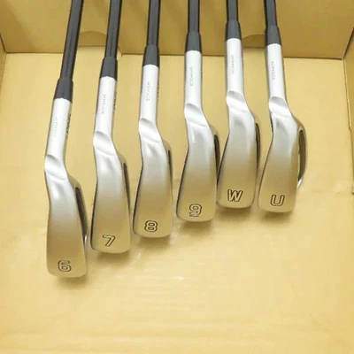 Ping G730 Iron Set 6-W,U 6pc Flex Stiff ALTA J CB BLACK Graphite - Image 1 of 4