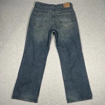 Pantalones de mezclilla Bullhead sueltos corte bota talla 31x30 retro patinador hip hop vintage Y2K descoloridos Foto 1 de 4