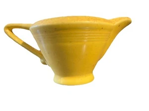 Vintage Harlequin Yellow Creamer Homer Laughlin USA 1938-1959 Fiestaware Uv - Picture 1 of 4