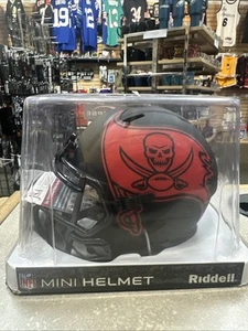 Riddell NFL Mini Helm Tampa Bay Buccaneers schwarz signiert von Antonio Brown - Bild 1 von 6