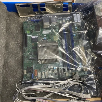 Supermicro MBD-A2SDI-4C-HLN4F Mini-ITX Mainboard - Bild 1 von 2