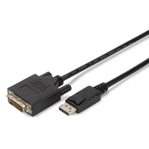 DIGITUS DisplayPort Adapterkabel DP - DVI (24+1) St/St 2.0m schwarz - Bild 1 von 1