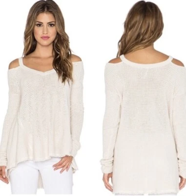 Suéter Quinn Mujer M Tostado Pullover Gran Tamaño Flecos Alto Bajo Dobladillo Anthropologie Foto 1 de 4