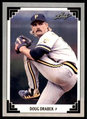 1991 Leaf Doug Drabek Baseball Cards #516 - Image 1 of 2