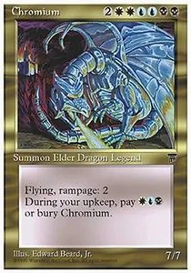 *MRM* ENGLISH Chromium EX/NM MTG CHC - Imagen 1 de 1