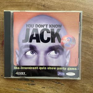YOU DON'T KNOW JACK VOLUME 2 PC CD-ROM VIDEO GAME Tested And Loads - Picture 1 of 10