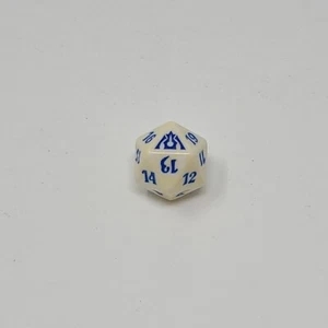 MTG d20 Spindown 20-seitige Life Counter Würfel Dragon's Maze weiß DGM - Bild 1 von 4