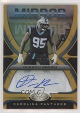 2021 Certified Mirror Signatures Gold /15 Derrick Brown #MS-DB Auto