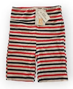 LuLaRoe Striped XS Biker Shorts Extra Small Bike Shorts NEW! - Picture 1 of 2