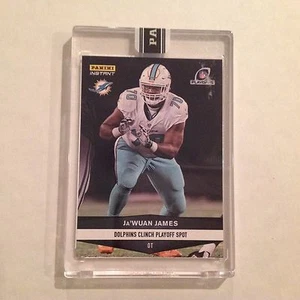#448 Ju'Wuan James Dolphins / Tennessee 2016 Panini Instant Black 1/1 made - Picture 1 of 2