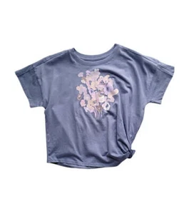 Adidas Loose Fit Tie Front Tee for Girls Size 6x - Picture 1 of 1