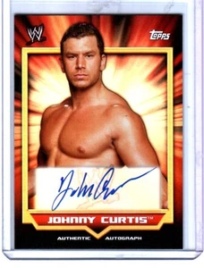 WWE Johnny "John" Curtis Fandango 2011 Topps Classic Authentic Autograph Card DW - Picture 1 of 1