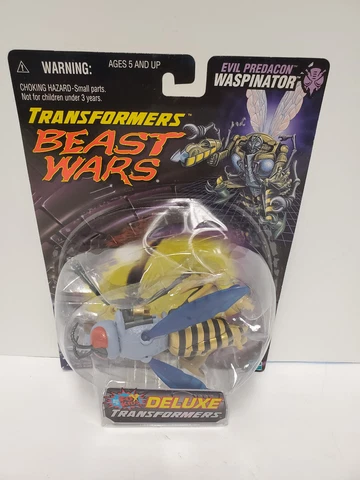 Transformers Beast Wars Waspinator Deluxe Evil Predacon Bubble Dent New Cover